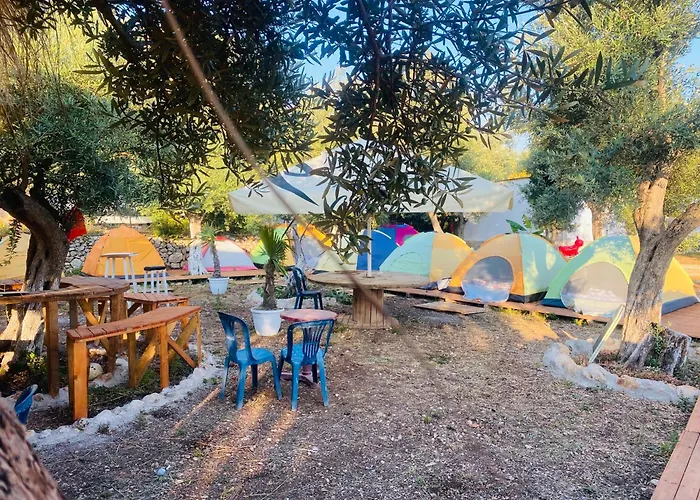 Apartament White And Camping Drymades Dhërmi