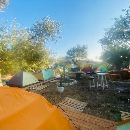 White And Camping Drymades * Dhermi