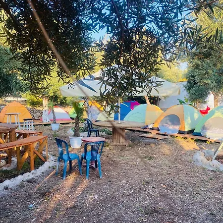 Apartment White And Camping Drymades Dhermi