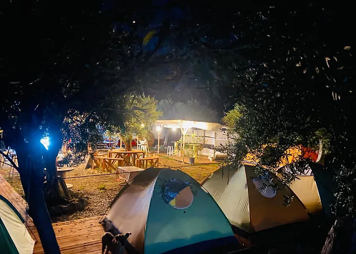 White And Camping Drymades Dhërmi