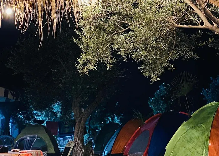 White And Camping Drymades Apartamento Dhërmi