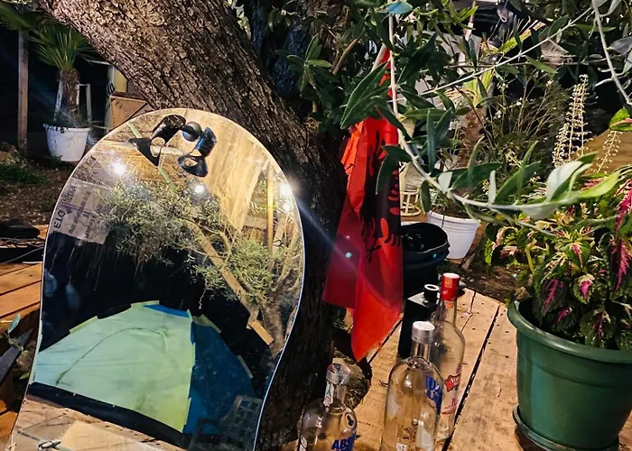 Apartamento White And Camping Drymades